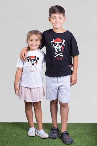 Little's World Prate Dog Çocuk Tshirt Siyah