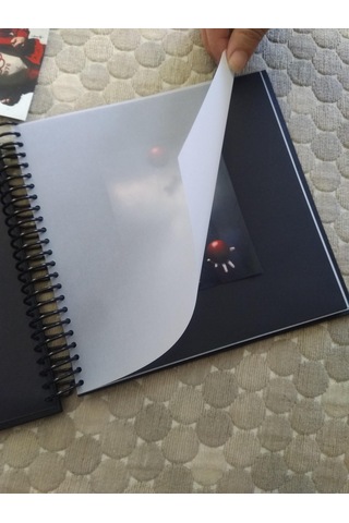 Koala Siyah Yapraklı Defter, Anı Defteri Polocard ,foto Albüm, Polaroid Foto Albüm