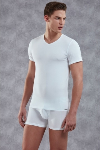 Doreanse Erkek Modal V Yaka Kısa Kol T Shirt 2855