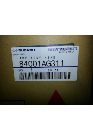 84000ag311 Subaru Legacy Far Sol