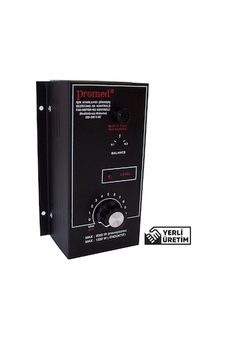 2000 W Dimmer & Rezistans Kontrol & Fan Devir Kontrol