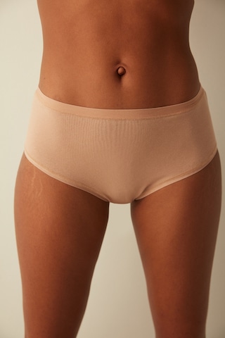 Penti Bej Pamuklu Fresh Basic Cover Yüksek Bel Slip Külot