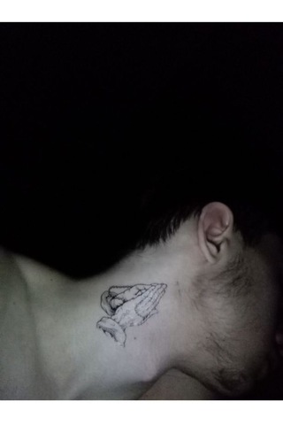 Geçici Çift El Tespih Dua Ruhani Temas Parmak Tattoo Kol Bilek Dövmesi