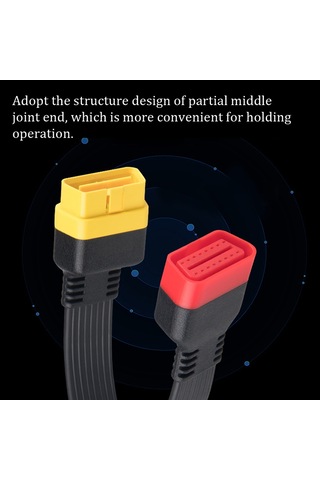 Ximistore9 36cm Obd Uzatma Kablosu - Bluetooth Bağlantı İçin Evrensel Araç Uyumlu