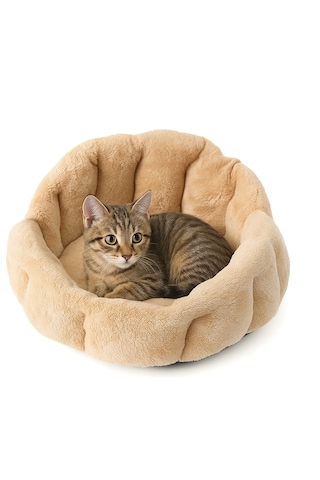 Ribac Peluş Konforlu Kedi Ve Köpek Yatağı