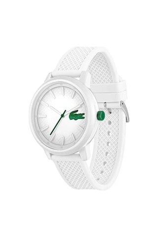 Lacoste 2011315 Quartz Silikon Beyaz 48 Mm Erkek Kol Saati