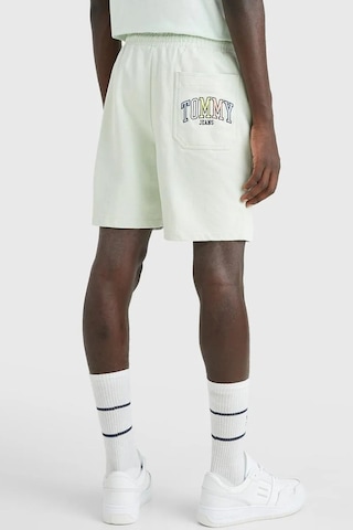 Tommy Hilfiger College Pop Men's Shorts Erkek Şort Su Yeşili Yeşil