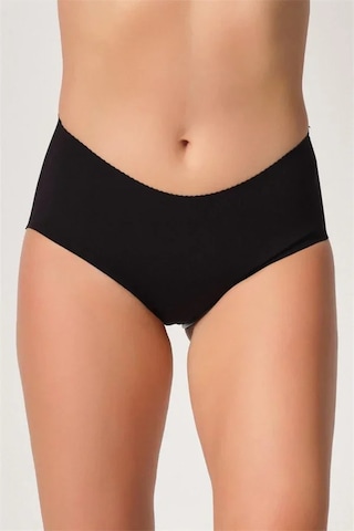 Atyticaret Siyah Lazer Kesim Toparlayıcı Mama Slip Korse