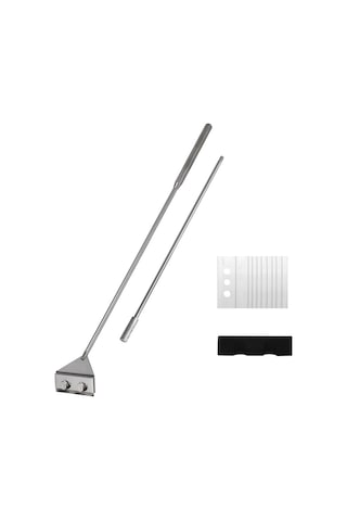 Xiyyadms Akvaryum Temizleme Aparatı: Paslanmaz Çelik Yosun Kazıyıcı - 65cm