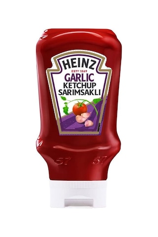 Heinz Sarımsaklı Ketçap 460 G