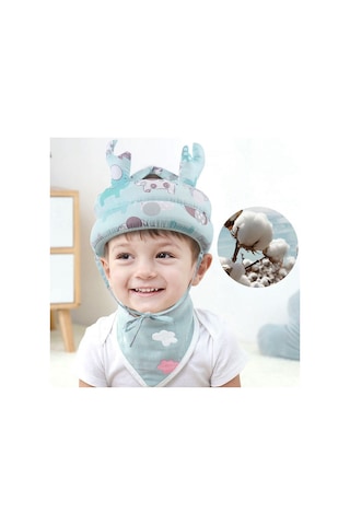 Dinosaurs Bebek Güvenliği Şapka Kask Yumuşak Anti-sonbahar Yürüyüş Koruma Pembe Elk