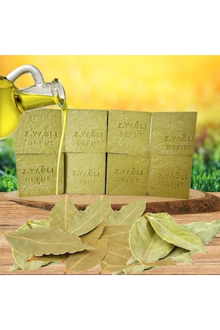 16'lı Set Doğal Bitkiözlü Kalıp Sabun Zeytinyağlı Defne