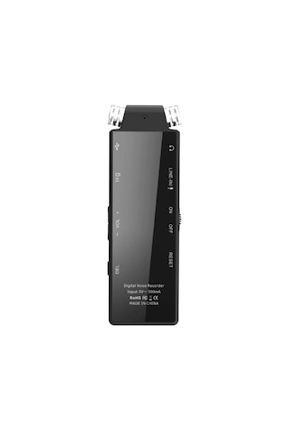 Taşınabilir Dijital Ekranlı Voice Recorder 16 Gb Ses Kayıt Cihazı