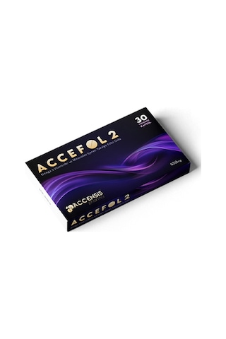 Accensis Pharma Accefol 2 Omega-3 Vitaminler ve Mineraller İçeren Takviye Edici Gıda 30 Kapsül