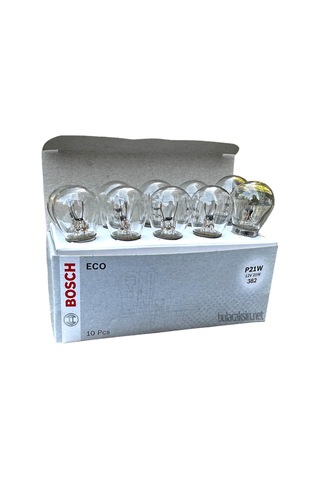 Bosch Ampul 12v 21w 93 Ba15s Sinyal Tek Duy 10 Adet