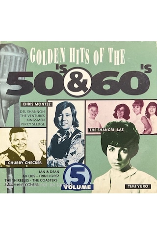 Plak Değildir Cd Dir Cd Golden Hits Of The 50's & 60's Volume 5