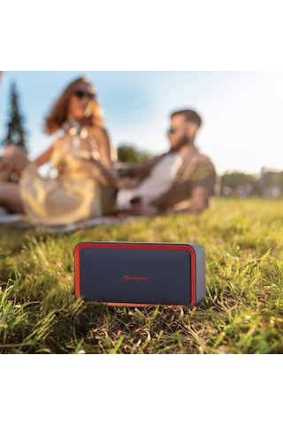 Polosmart Fs96 Şarjlı Kablosuz Bluetooth Dual Bağlantı Hoparlör Speaker Kırmızı