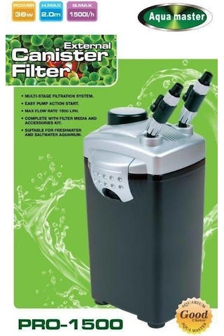 Aqua Master Pro-1500 Dış Filtre 1500lt/Saat