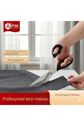 Yüksek Teknoloji Titanyum Profesyonel Terzi Makası 10 İnç / Pın-7250 10"