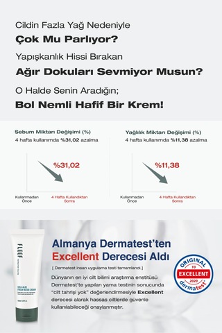 Hassas Ciltlere Nem Ve Bakım Sunan Krem Dashu Fleef Cica-aloe Fresh Water Cream