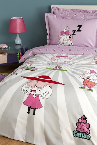 Karaca Home X Kral Şakir Canan Tek Kişilik Nevresim Takımı 200.22.14.0392