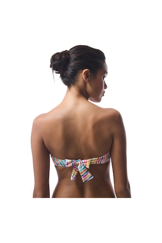Penti Çizgili Mae Straplez Bikini Üstü