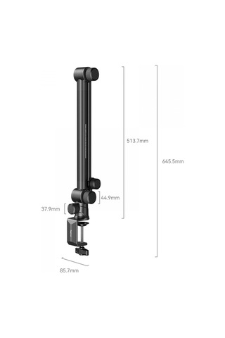Smallrig - 4303 Masa Montajı İçin Mikrofon Standı