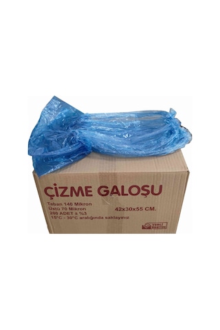 Çizme Galoşu Bot Tipi Galoş 100 Adet