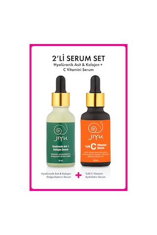 Jiyu 2'li Yüz Serum Seti 2x30 ml.