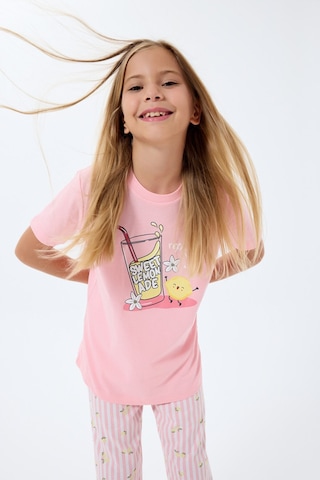 Rolypoly Kız Çocuk Pembe Pijama Takım Rp3776-c-v2 Pembe