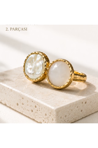 Riody Atelier No.02 Ayarlanabilir Gold Kadın Yüzük Sarı Altın
