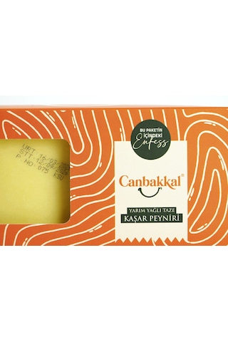 Canbakkal Yarım Yağlı Taze Kaşar Peyniri 1 KG