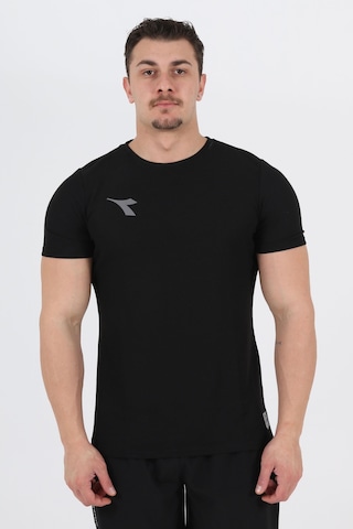 Diadora Alto Antrenman T-Shirt Siyah