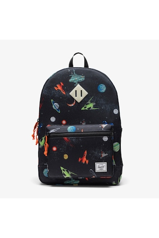 Herschel Heritage Space Adventure Çocuk Siyah Sırt Çantası 11576 Siyah