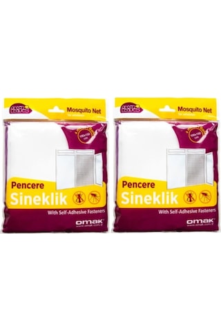 2 Adet 150x100 Cm Pencere Sinekliği Tül Sineklik Perde