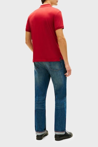 Tommy Hilfiger Erkek Polo Yaka T Shirt Mw0mw42758 Xıt Kırmızı Kirmizi