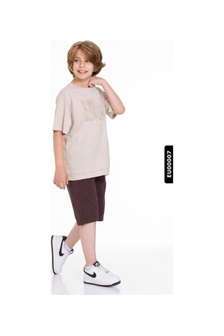 Xo Kids Erkek Çocuk Pamuklu Beli Lastikli Regular Bermuda Şort 9-13 Yaş 395338 Ekpr00010 Kırmızı