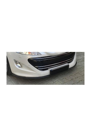 Honda Civic Fb7 Uyumlu Ön Lip Tampon Eki Body Kit Yumuşak Mat Siyah Kırılmaz