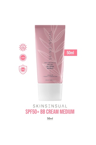 Skin Sensual BB Krem Medium 50ml | 50 Spf Uva/Uvb Pa++++ | Leke Oluşumunu Önlemeye Yardımcı, Aydınlık ve Canlılık