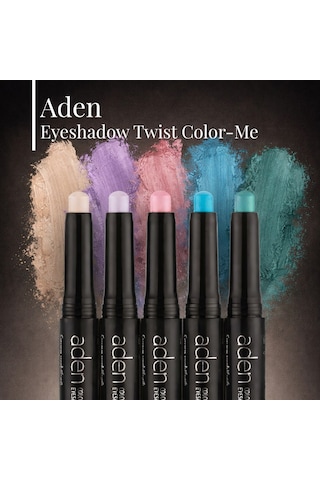 Aden Eyeshadow Twist - Asansörlü Göz Farı 04 Sapphire Safir 0