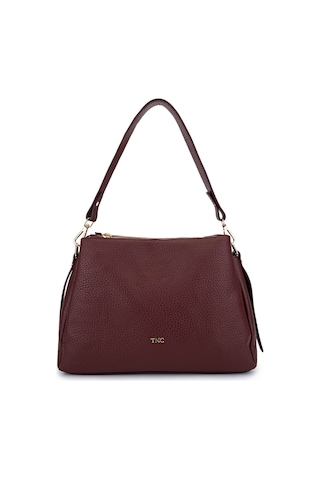 Tamer Tanca Kadın Suni Deri Bordo Kol Çantası 1003 2033 Bn Cnt Sk25-26 Bordo Fltr Bordo
