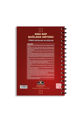 Kısa Sap Bağlama Metodu - Türkü Notaları Ve Sözleri