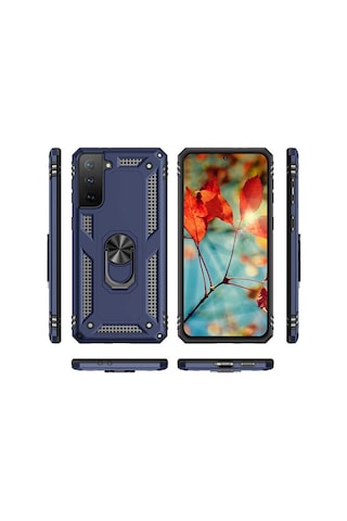 Galaxy S21 Plus Kılıf Zore Vega Kapak Gold