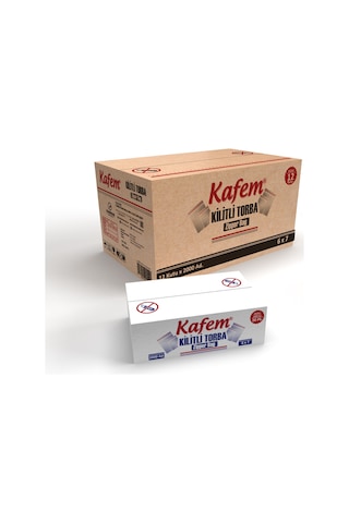 6 x 7 CM Kilitli Poşet / Naylon Torba (24.000 Adet ) Koli - Kafem