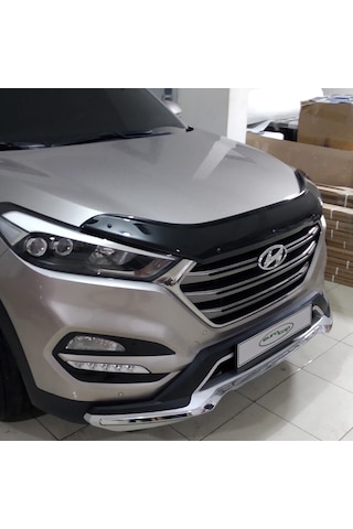 Eurocap Hyundai Tucson Ön Kaput Koruma Rüzgarlık 3Mm Abs 2016-›