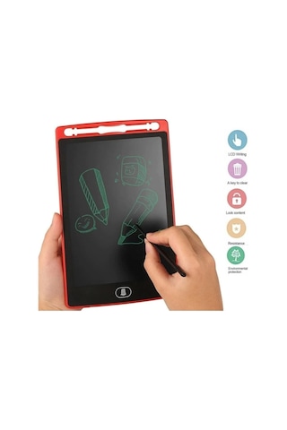 Dijital Yazı Tahtası - Çocuklar İçin Lcd Çizim Ve Yazı Tableti, Kalemli