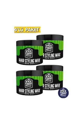 Fnx Barber Matte Effect Wax 150 Ml 4 Adet