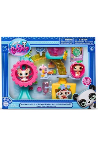 5196 Littlest Pet Shop Minişler Eğlence Fabrikası Oyun Seti S1 -sunman Standart