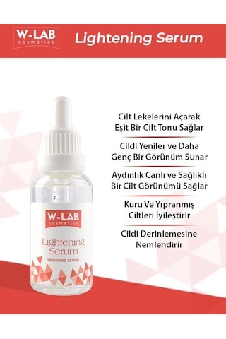 W-Lab Cosmetics Lightening Serum 30 ML