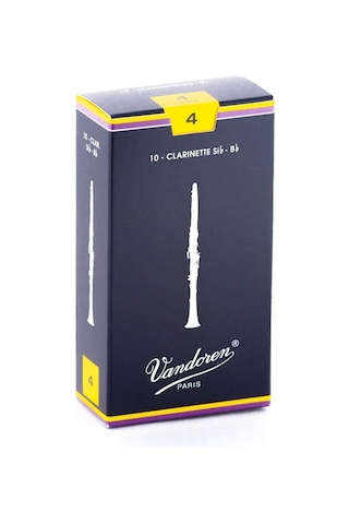 Vandoren Traditional Bb Clarinet Reeds No:4 Bb Klarnet Kamışı